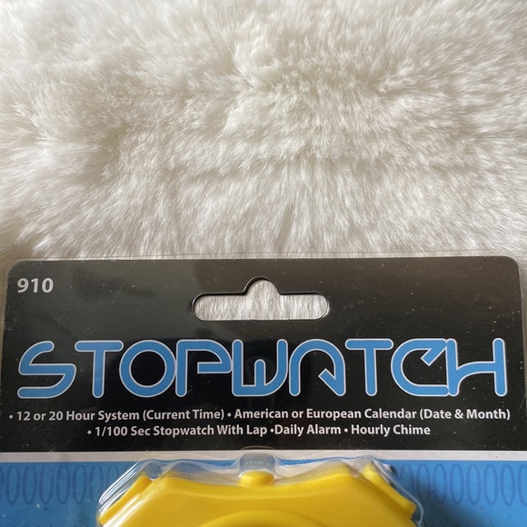 10/$15 💰Champion Sports Stopwatch 12 or 24 hr. 1/100 sec.w/lapDaily alarm. NWT - Picture 3 of 7